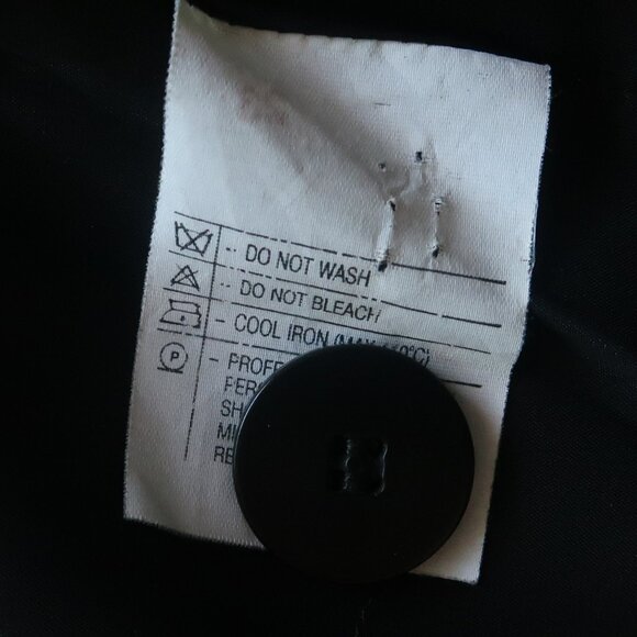 Giorgio Armani Collezioni Wool Blazer Jacket Luxury Checkered Plaid Designer 40 - Picture 8 of 14